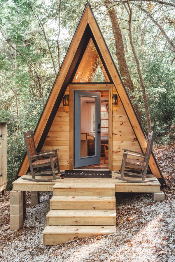Appartement Blue Brambler Glamping A-Frame à Rockbridge Extérieur photo