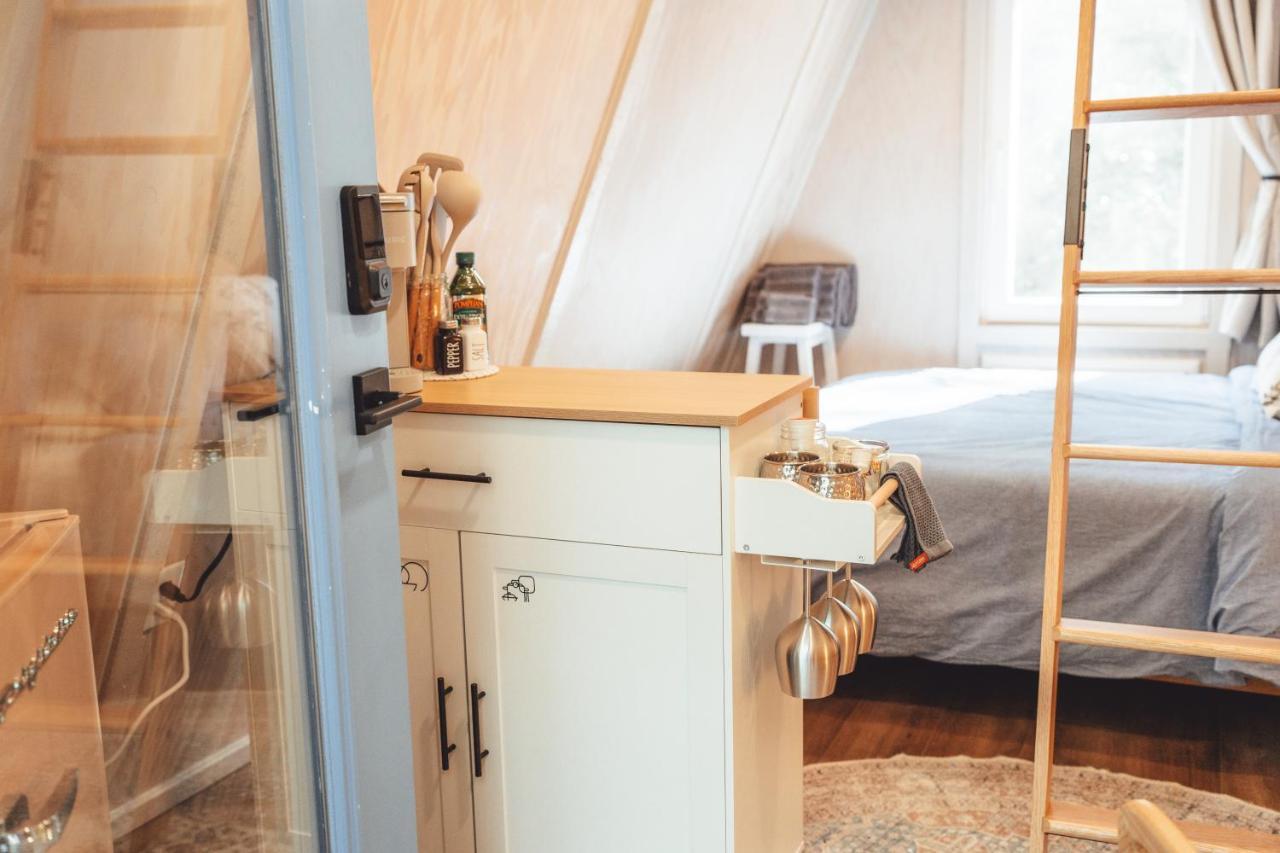 Appartement Blue Brambler Glamping A-Frame à Rockbridge Extérieur photo