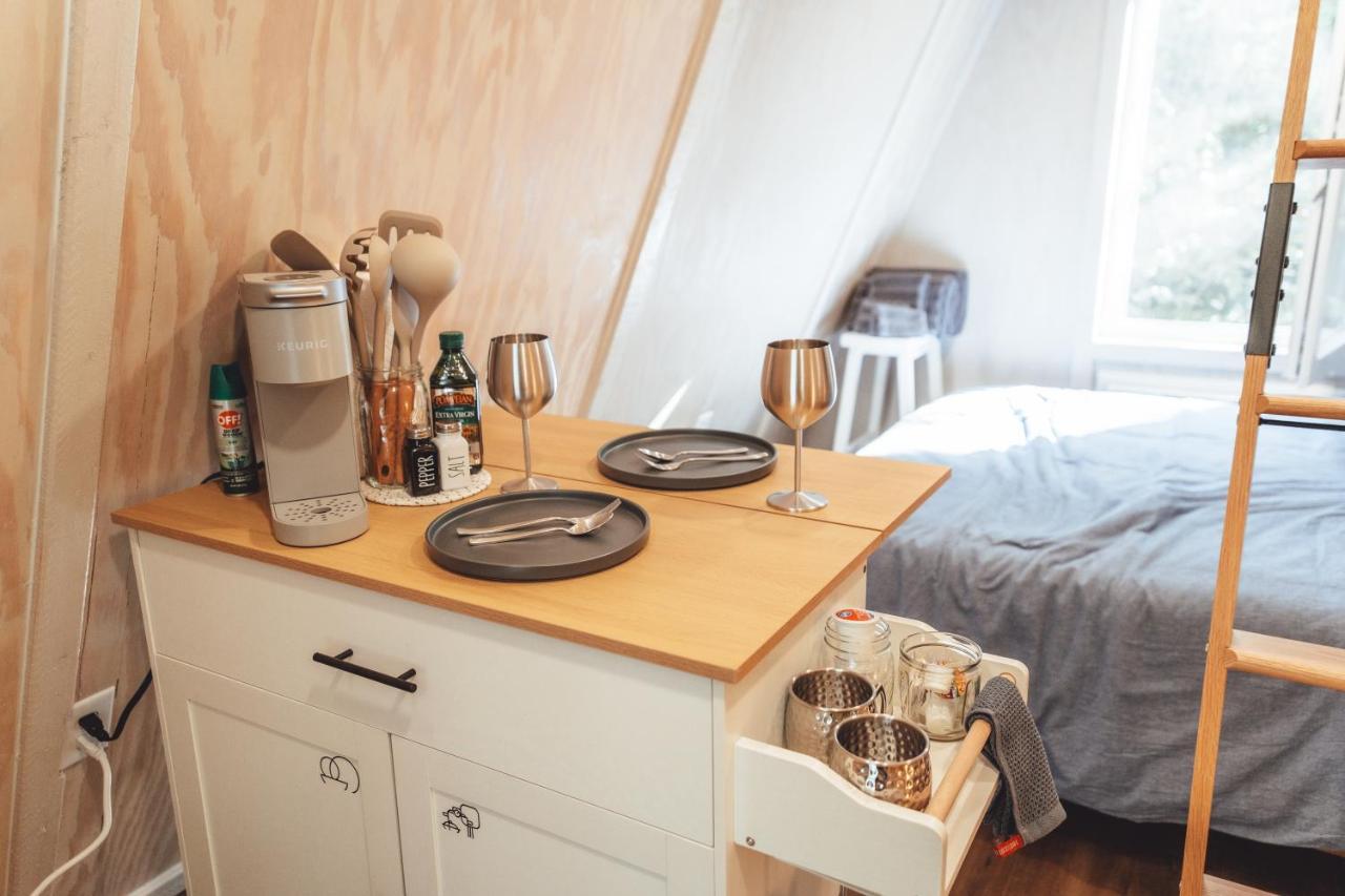 Appartement Blue Brambler Glamping A-Frame à Rockbridge Extérieur photo