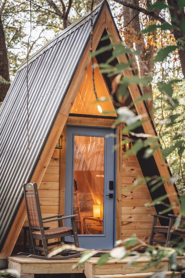 Appartement Blue Brambler Glamping A-Frame à Rockbridge Extérieur photo