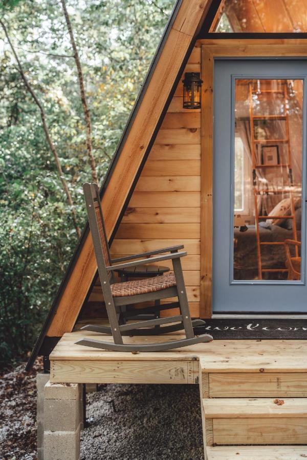 Appartement Blue Brambler Glamping A-Frame à Rockbridge Extérieur photo