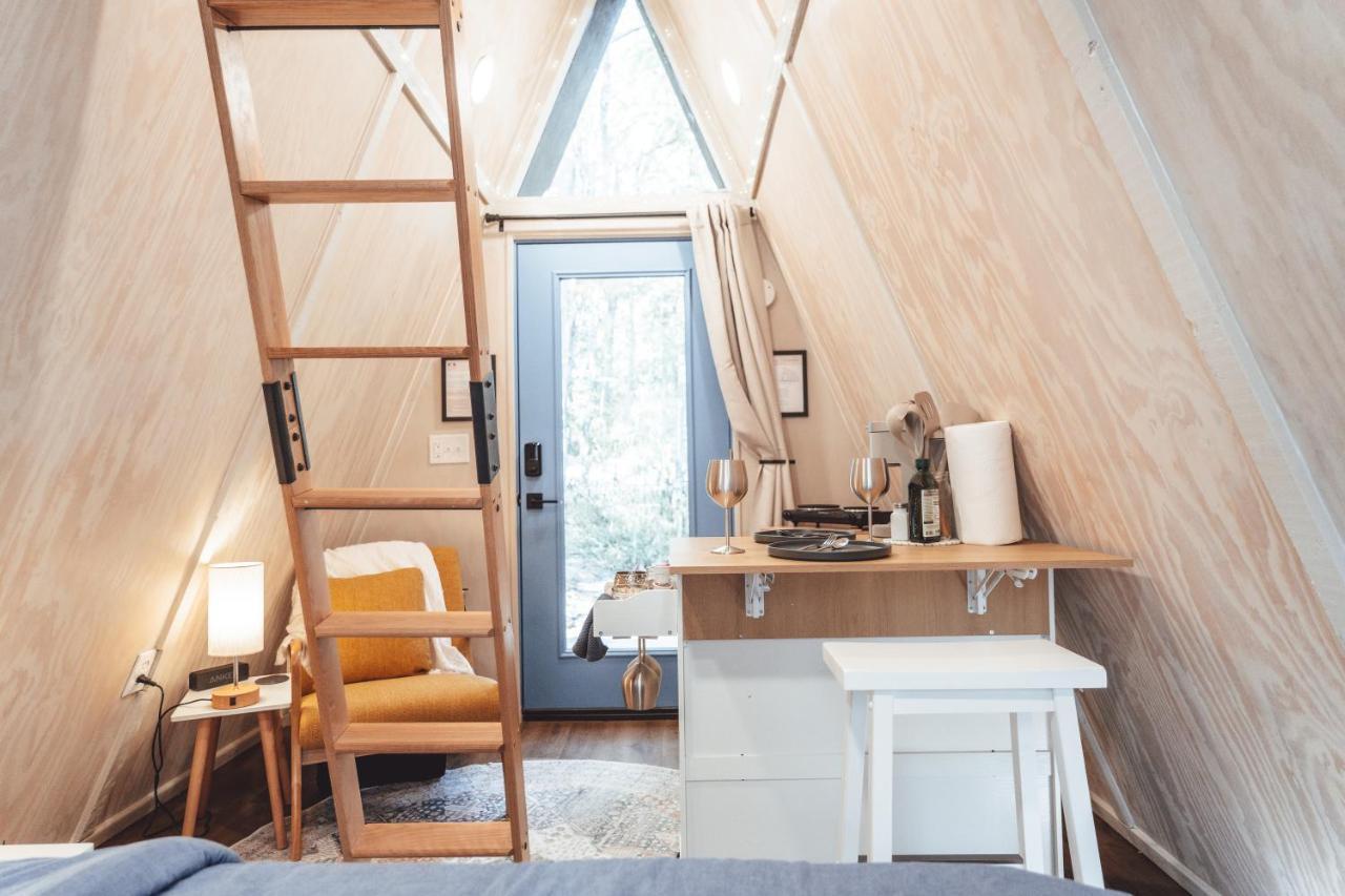 Appartement Blue Brambler Glamping A-Frame à Rockbridge Extérieur photo